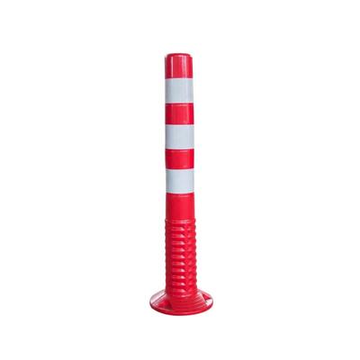 Warning Post Traffic Safety Removable Traffic Safety Lane Divider With Warning Post