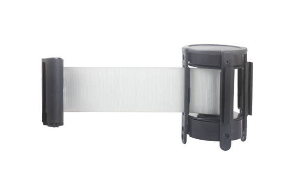 New Removable Polished Metal Crowd Control Stanchion Retractable Belt Barrier