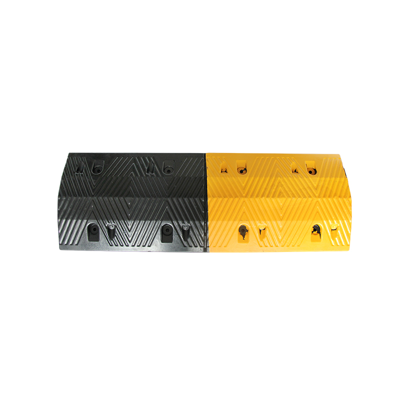 Cheap Price 70mm Traffic Safety Rubber Speed Bump Traffic Calming Devices For Sale