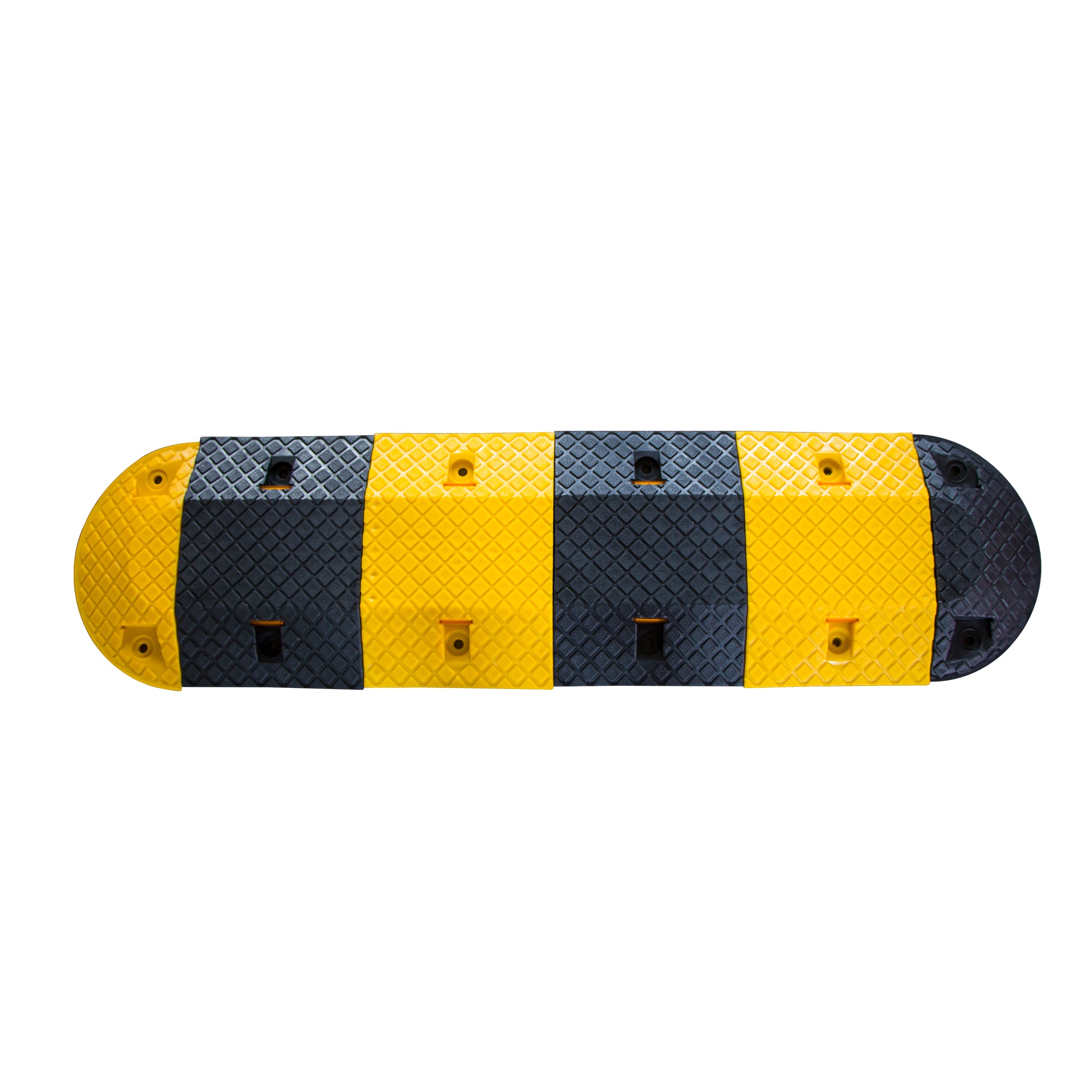 Hot Sale Driveway Wire Speed Bump 3 Channel Rubber Cable ProtectorSanmen Traffic Nylon One Way Speed Hump