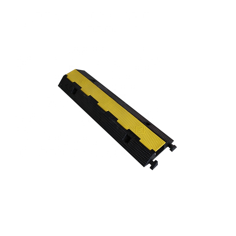 Hot Sale Spring Cable Ramp 1 Channel Rubber Cable Protector