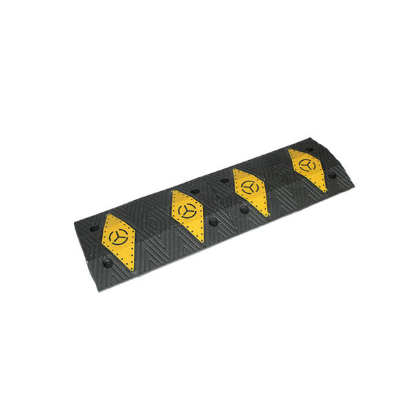 50mm height film rubber deceleration strip Portable PVC Speed Hump/Speed Bump Traffic Safety