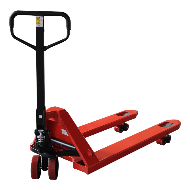 2500KG Cheap Price DF Series PU Wheel Red Hand Pallet Jack Lift