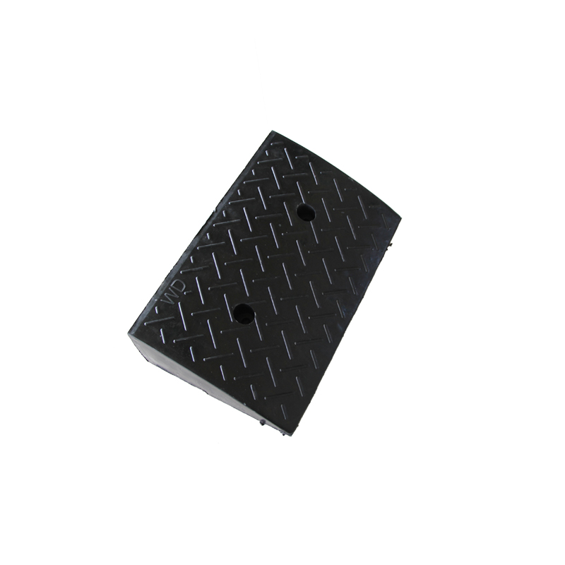 Factory Price Traffic Outdoor PVC Material Yellow Rubber Car Curb Ramp Road Ramps Kerb Ramp