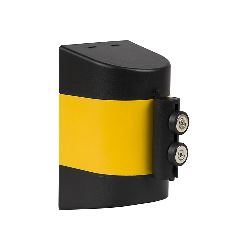 ABS plastic wall mounted retractable belt barrier cassette/Customized Wall-mounted Tape Cassette Belts Magnetic Retractable Safety Barrier/Reasonable Price Distinctive Wall Mounted Magnet Retractable Barrier