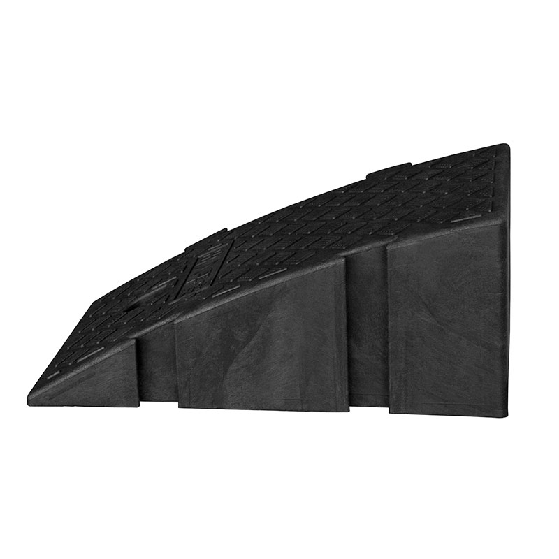 Color : Black, Size : 482512CM Street Business District Kerb Ramps Thicken Heavyweight Car Truck Uphill Pad Kerb Ramps 11 way bike CSQ-Ramps 12CM High Rubber Step Pad